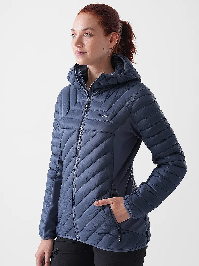 MERU | Giacca ibrida da donna Halifaxd con cappuccio |