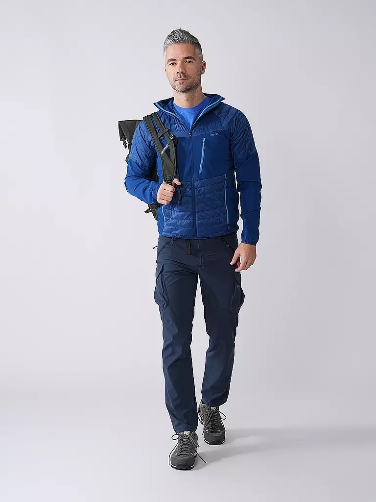 MERU | Giacca ibrida da uomo Jauja | Blu scuro