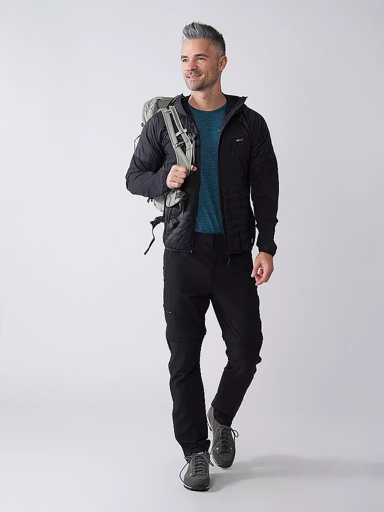 MERU | Giacca ibrida da uomo Jauja | Nero