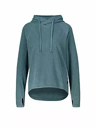 MERU | Giacca in pile da donna Calais con cappuccio | Petrolio