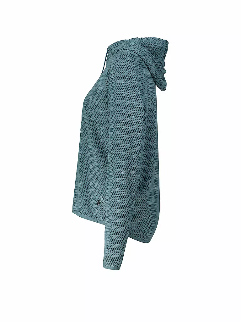 MERU | Giacca in pile da donna Calais con cappuccio |