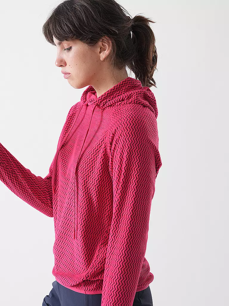 MERU | Giacca in pile da donna con cappuccio Calais |