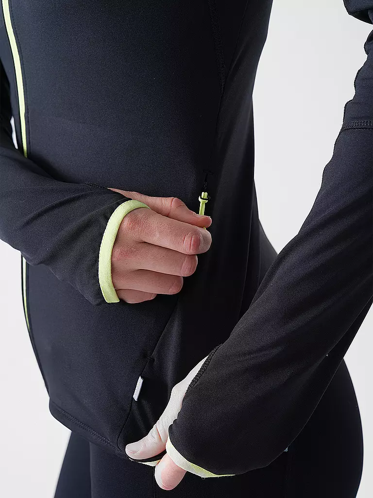 MERU | Giacca in pile da donna Funchal Powerstretch | Blu scuro