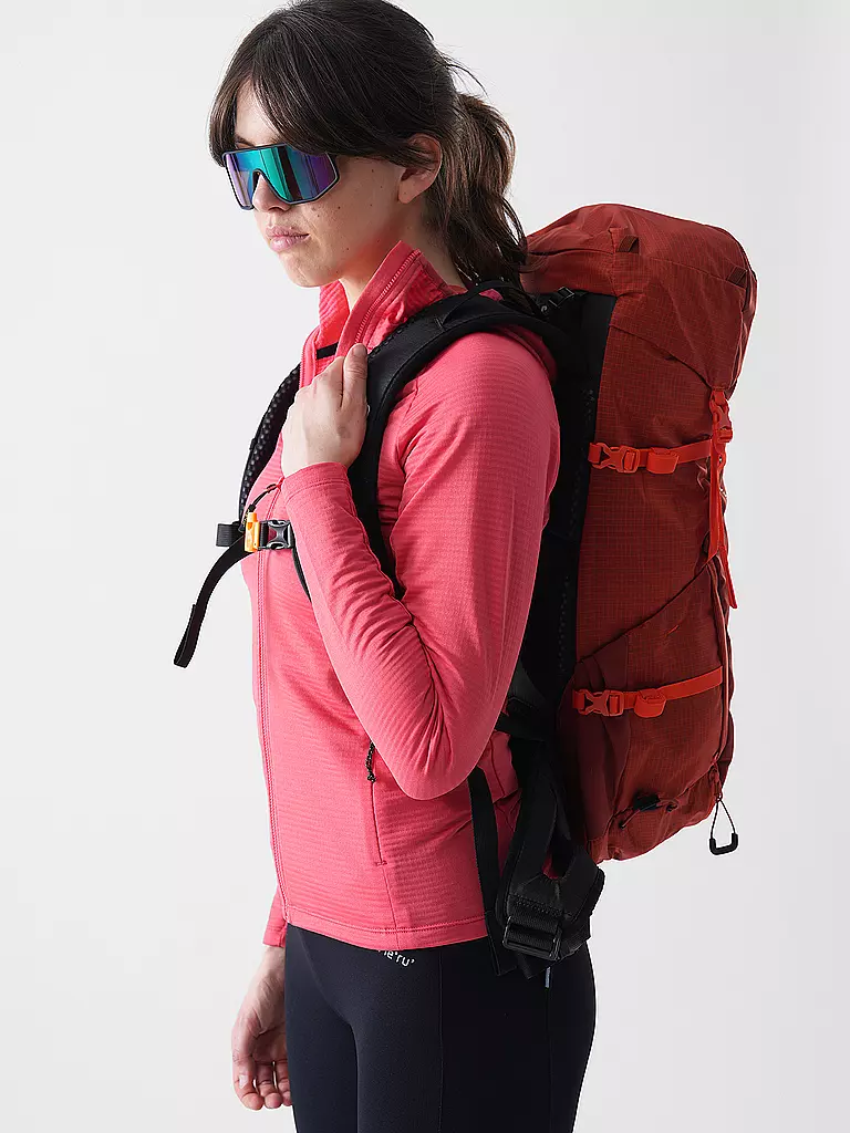 MERU | Giacca in pile da donna Highfields con cappuccio |