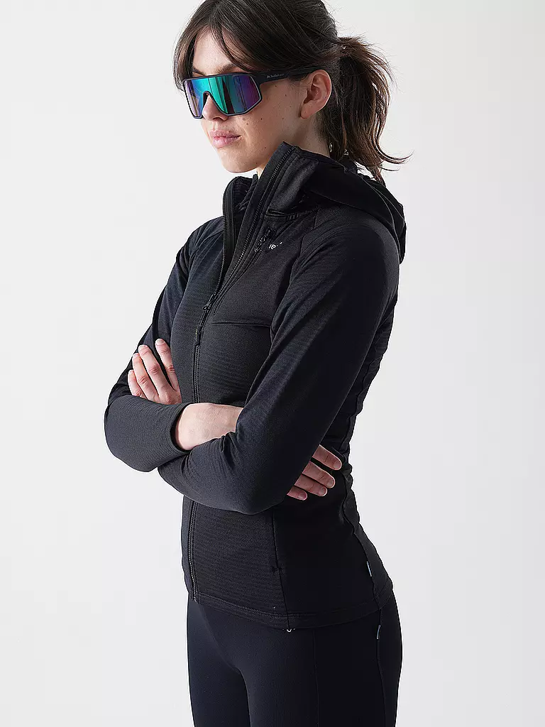 MERU | Giacca in pile da donna Highfields con cappuccio |