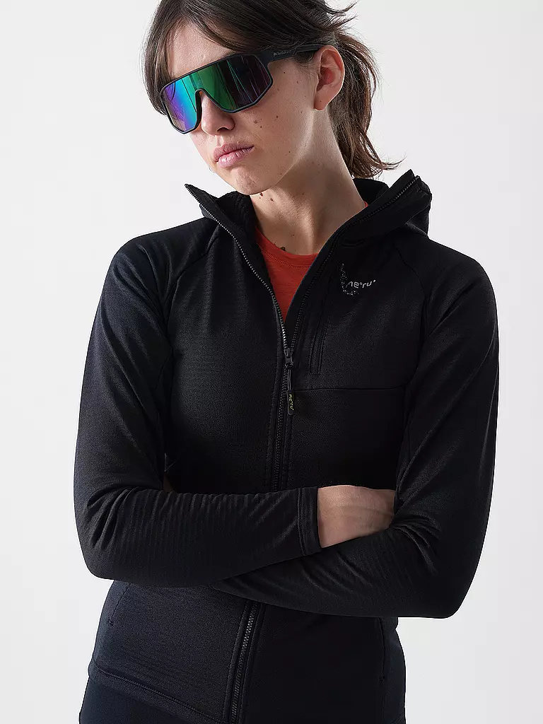 MERU | Giacca in pile da donna Highfields con cappuccio |