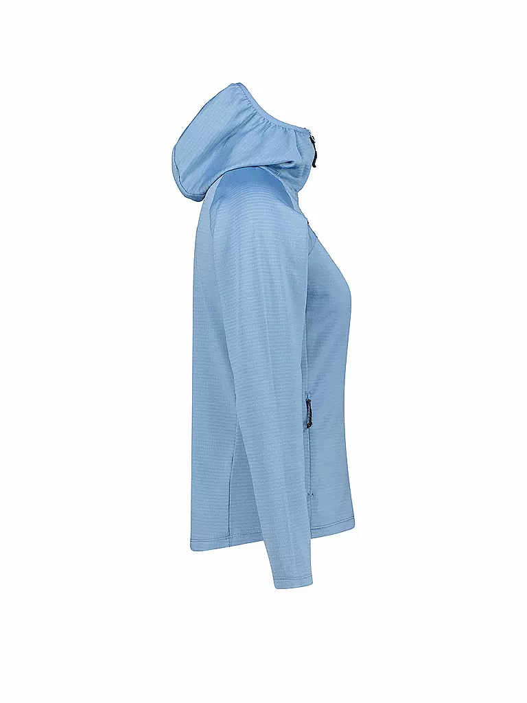 MERU | Giacca in pile da donna Highfields con cappuccio | Blu