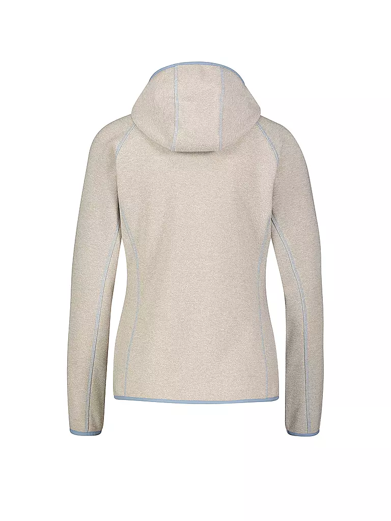 MERU | Giacca in pile da donna Horta con cappuccio | Beige