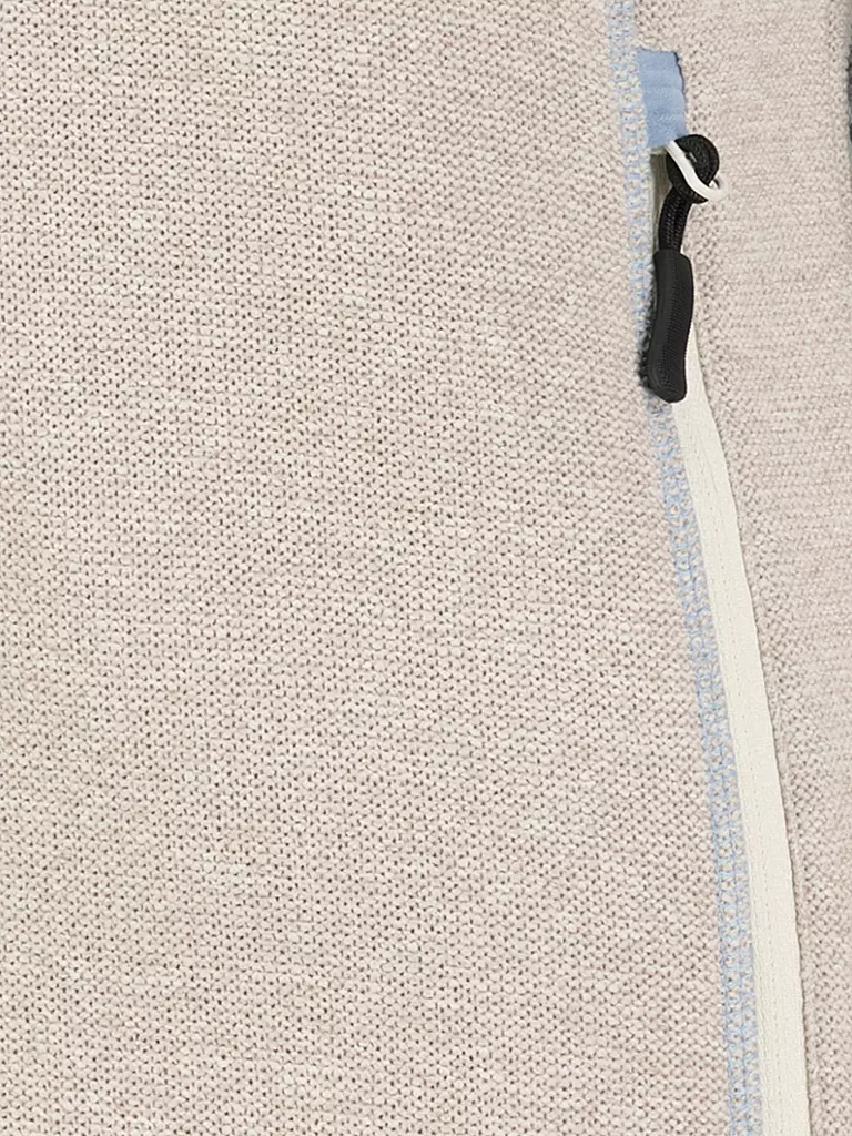 MERU | Giacca in pile da donna Horta con cappuccio | Beige