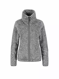 MERU | Giacca in pile da donna Narbone TT Teddy | Grigio