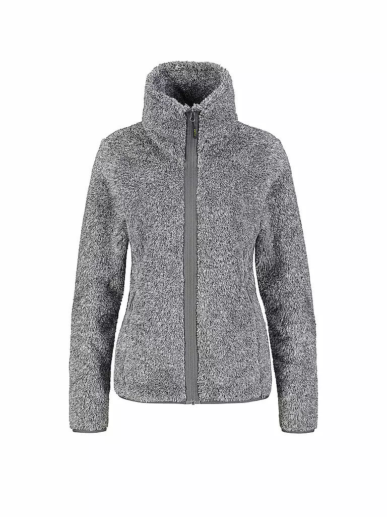 MERU | Giacca in pile da donna Narbone TT Teddy | Grigio