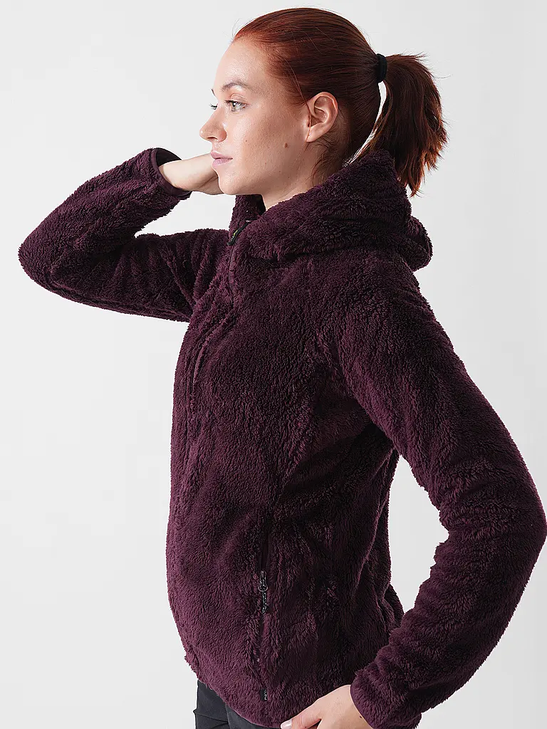 MERU | Giacca in pile da donna Roxburgh con cappuccio |