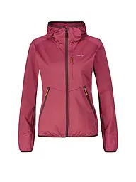 MERU | Giacca in pile da donna Silkeborg Stretch con cappuccio | Bacca