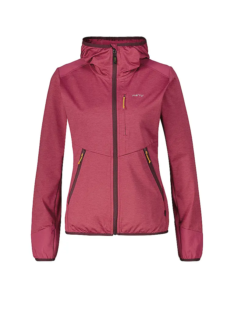 MERU | Giacca in pile da donna Silkeborg Stretch con cappuccio | Bacca