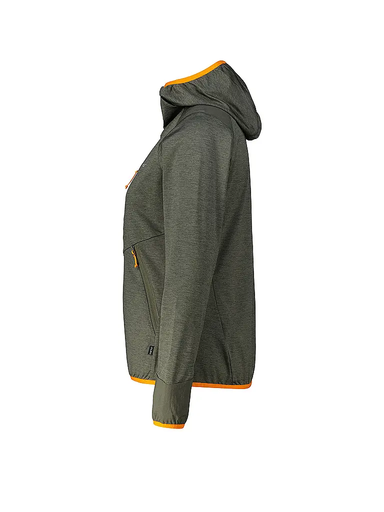 MERU | Giacca in pile da donna Silkeborg Stretch con cappuccio |