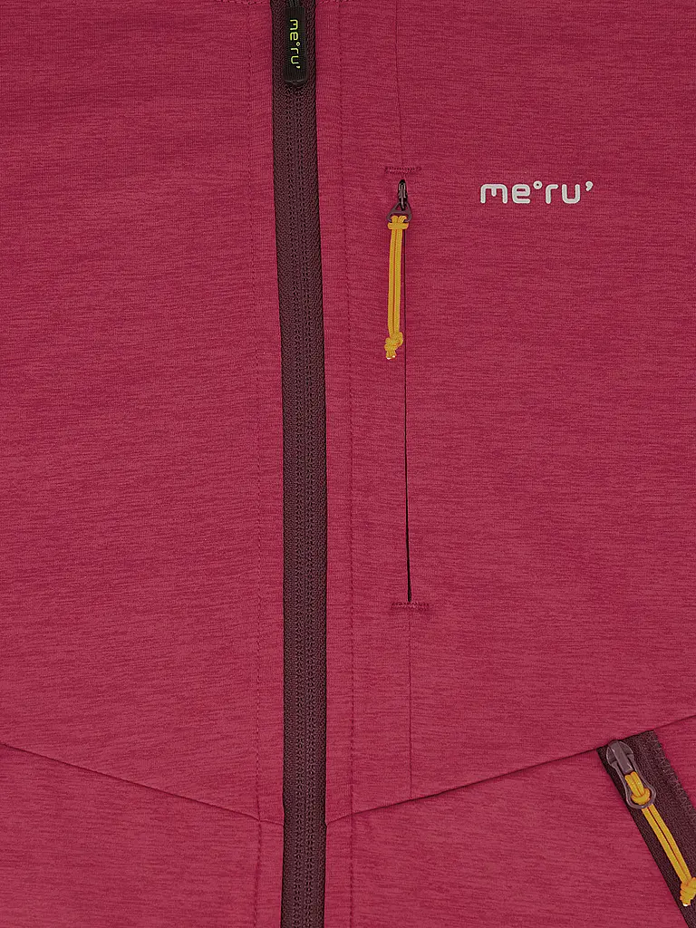 MERU | Giacca in pile da donna Silkeborg Stretch con cappuccio |