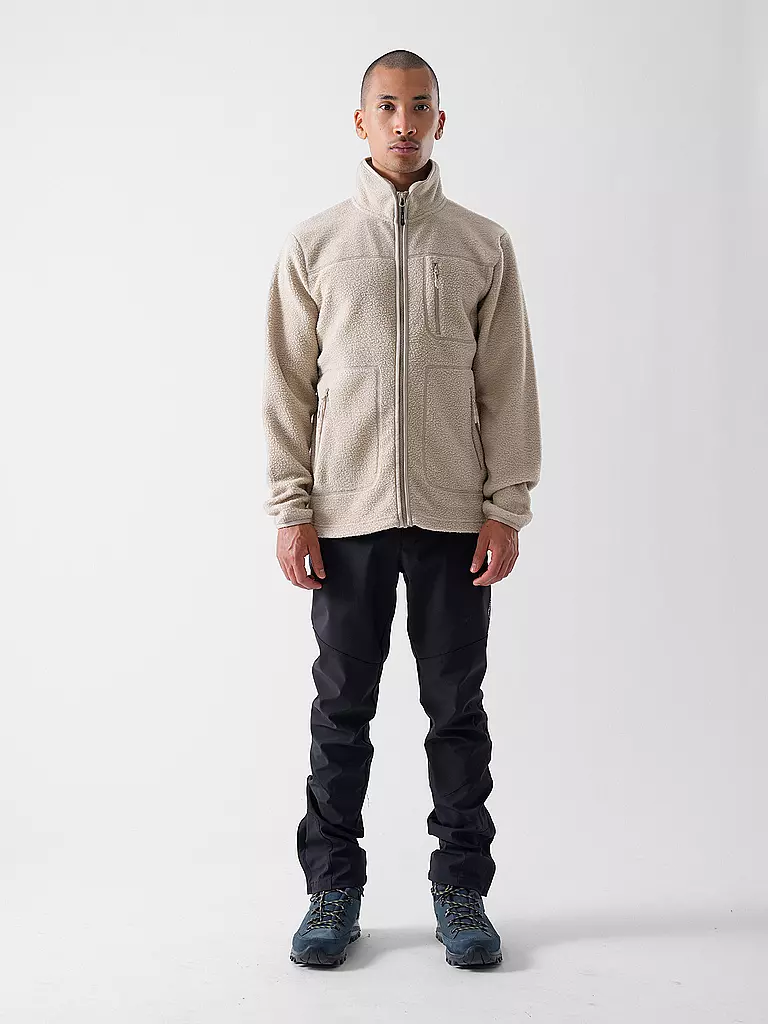 MERU | Giacca in pile da uomo Boigny Sherpafleece | Beige