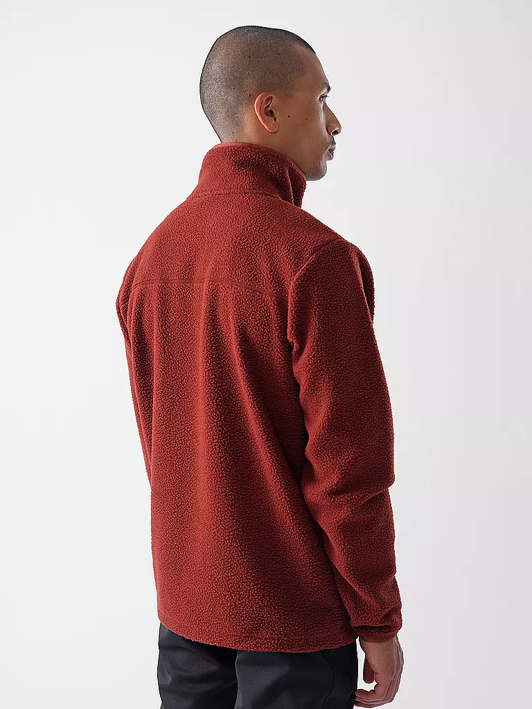 MERU | Giacca in pile da uomo Boigny Sherpafleece | Rame