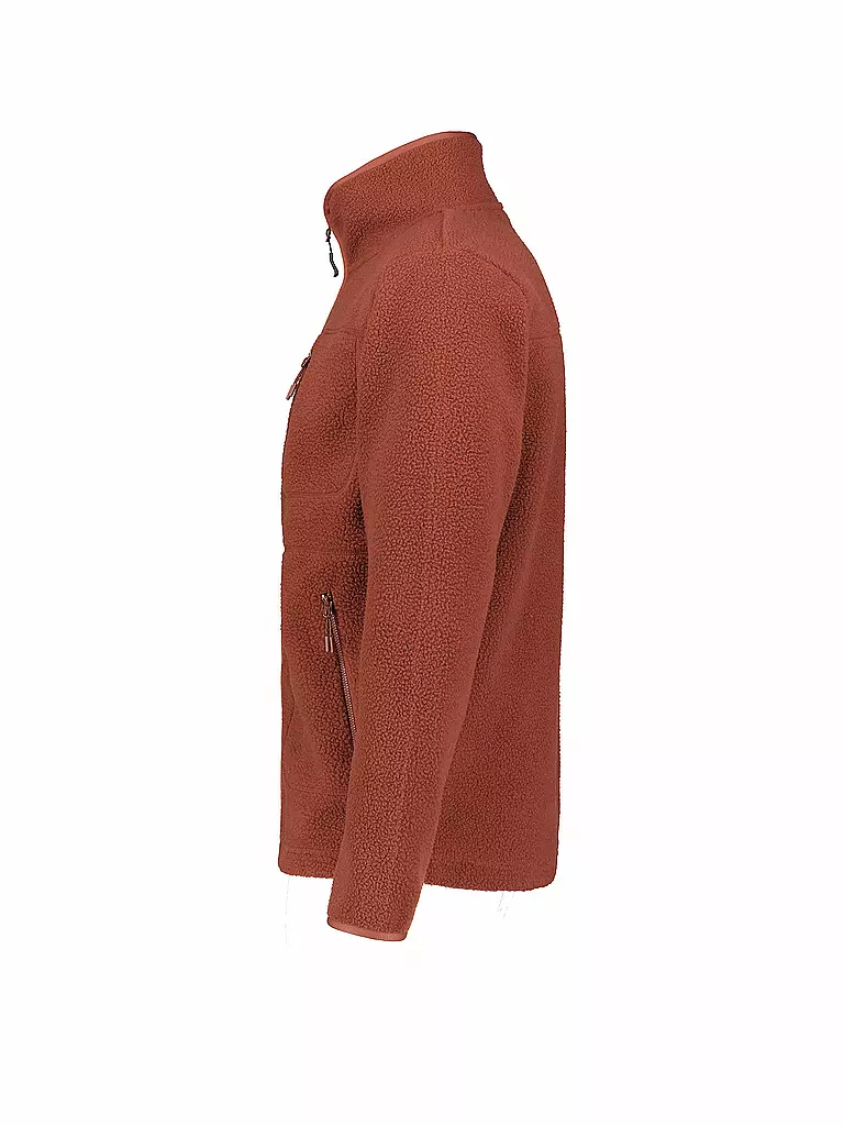 MERU | Giacca in pile da uomo Boigny Sherpafleece | Rame