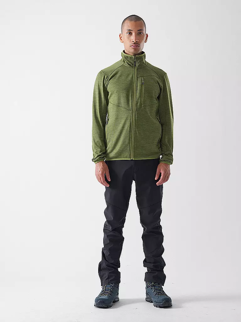 MERU | Giacca in pile da uomo Caen | Oliva