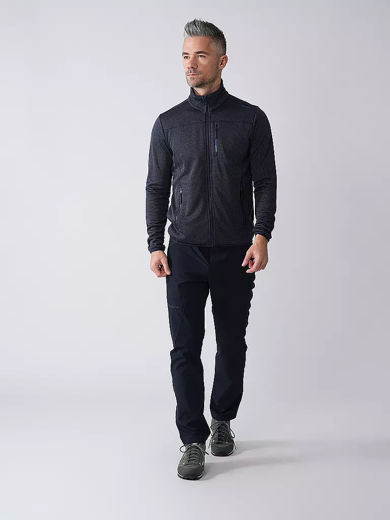 MERU | Giacca in pile da uomo Cusco | Blu scuro