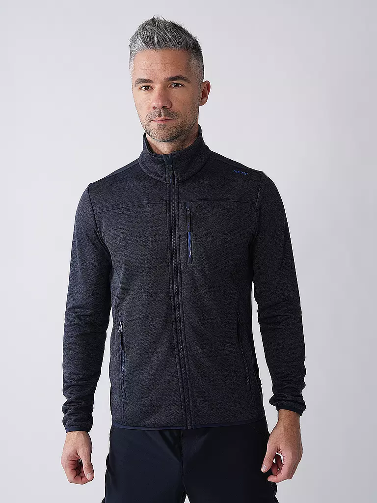 MERU | Giacca in pile da uomo Cusco | Blu scuro