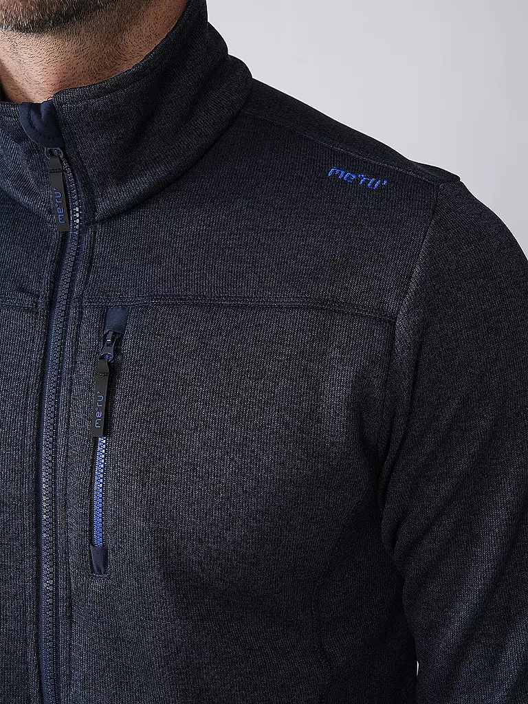 MERU | Giacca in pile da uomo Cusco | Blu scuro