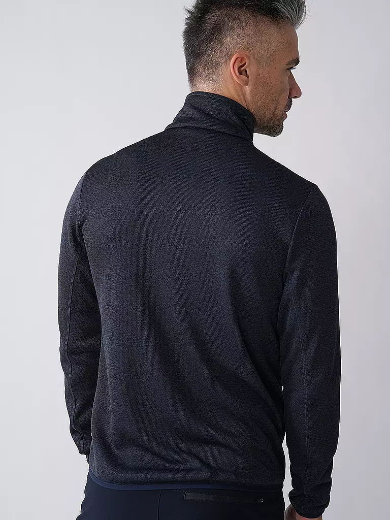 MERU | Giacca in pile da uomo Cusco | Blu scuro