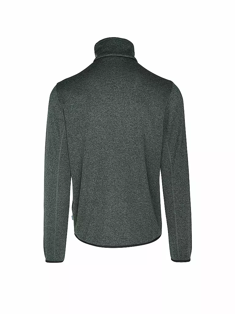 MERU | Giacca in pile da uomo Cusco | Verde scuro