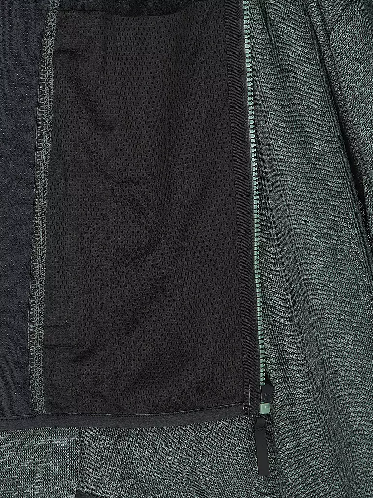 MERU | Giacca in pile da uomo Cusco | Verde scuro