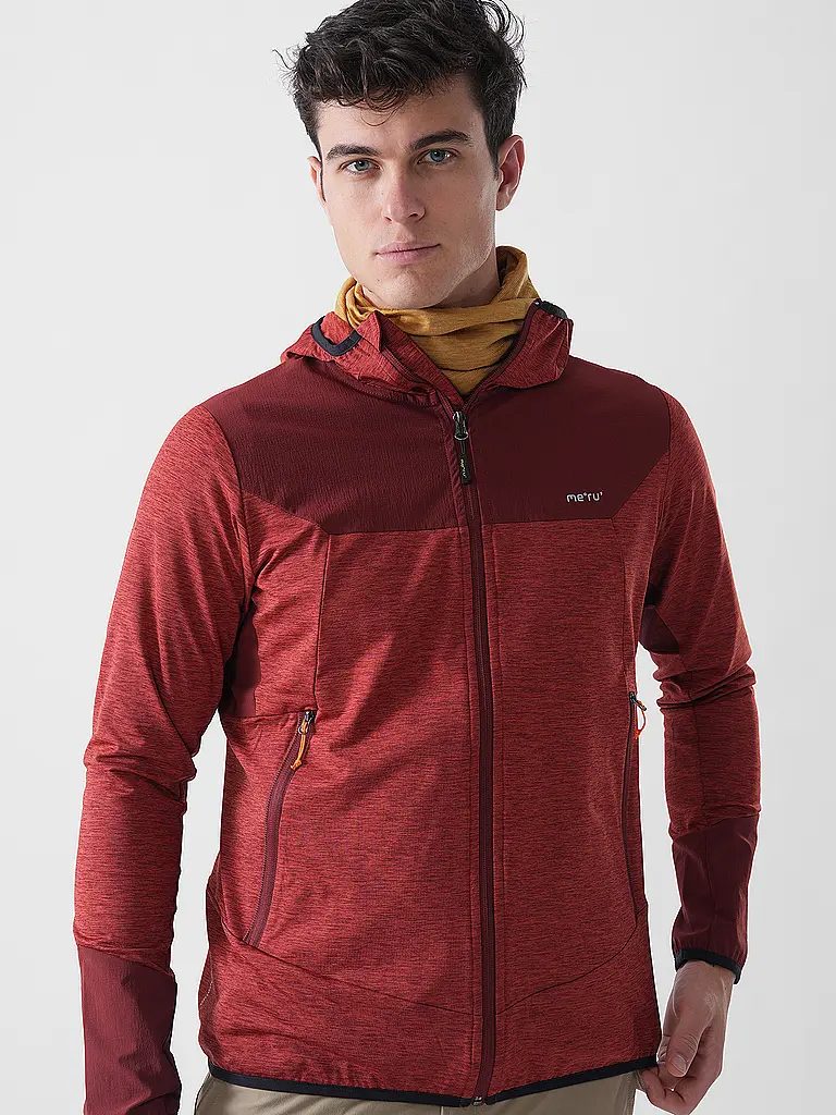 MERU | Giacca in pile da uomo Faxe Powerstretch con cappuccio |