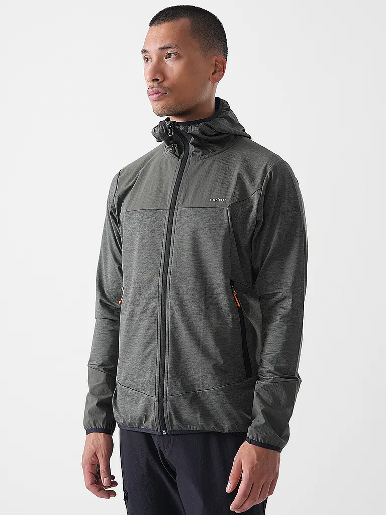 MERU | Giacca in pile da uomo Faxe Powerstretch con cappuccio |