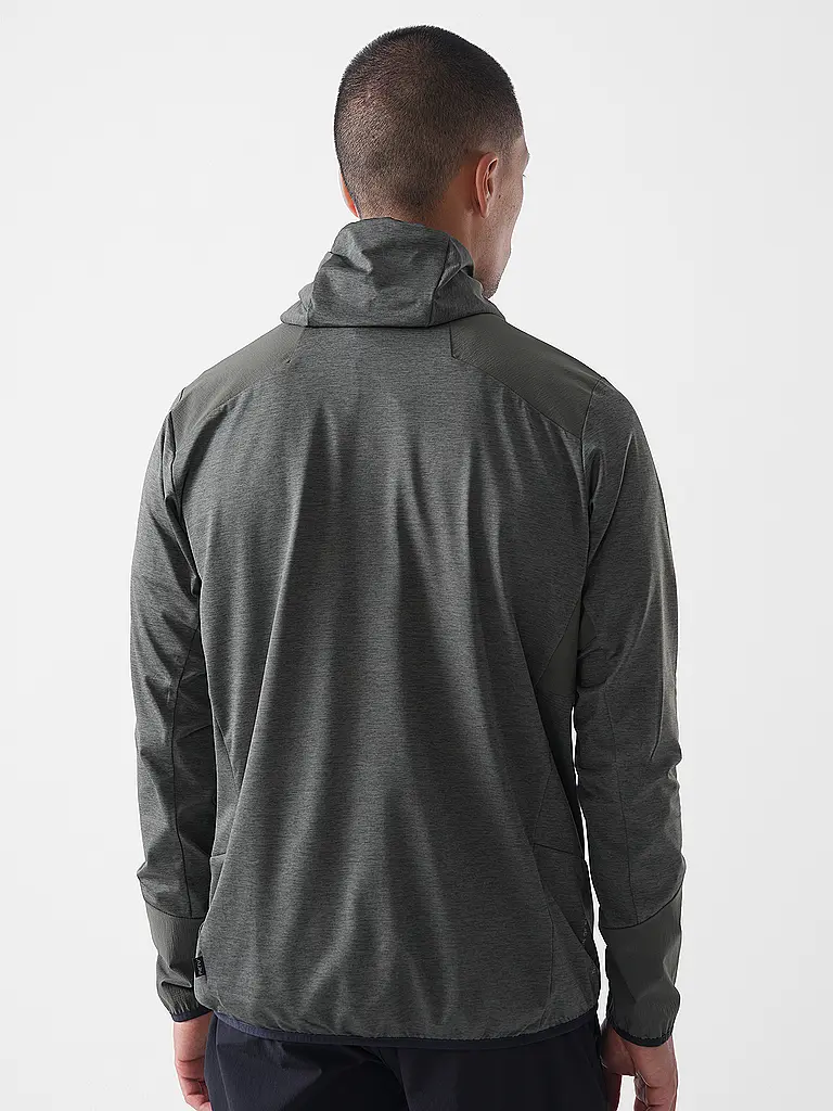 MERU | Giacca in pile da uomo Faxe Powerstretch con cappuccio |