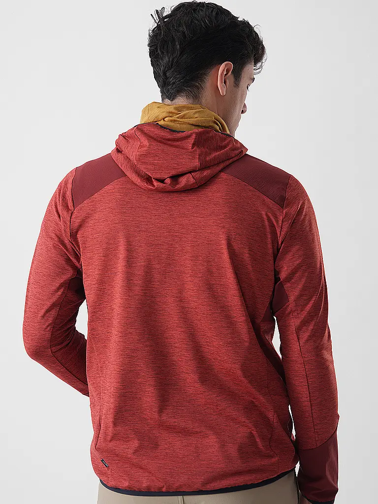 MERU | Giacca in pile da uomo Faxe Powerstretch con cappuccio |