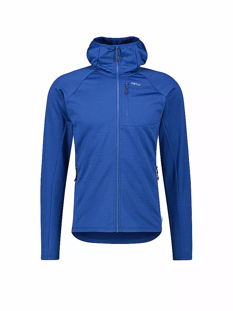 MERU | Giacca in pile da uomo Highfields con cappuccio | Blu scuro