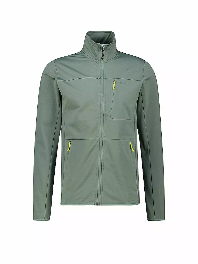 MERU | Giacca in pile da uomo Rebordosa | Verde scuro