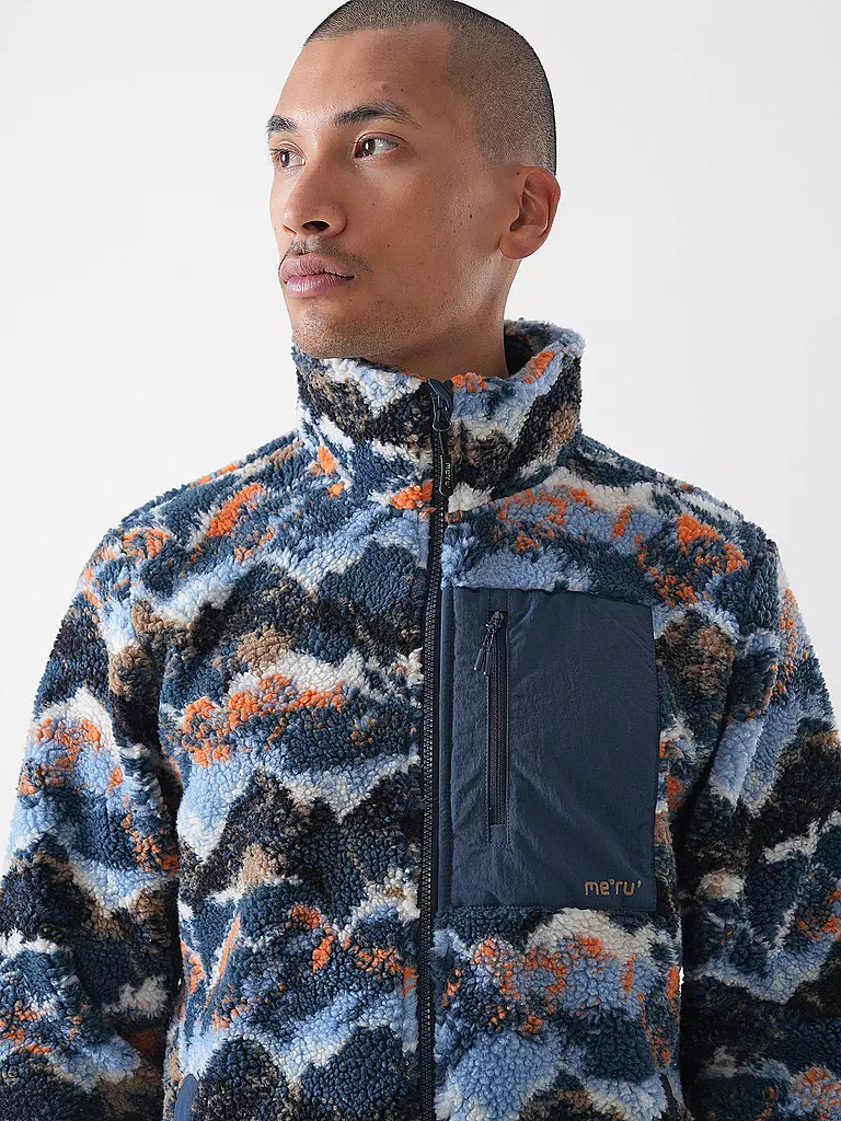 MERU | Giacca in pile da uomo Rennes in pile teddy |