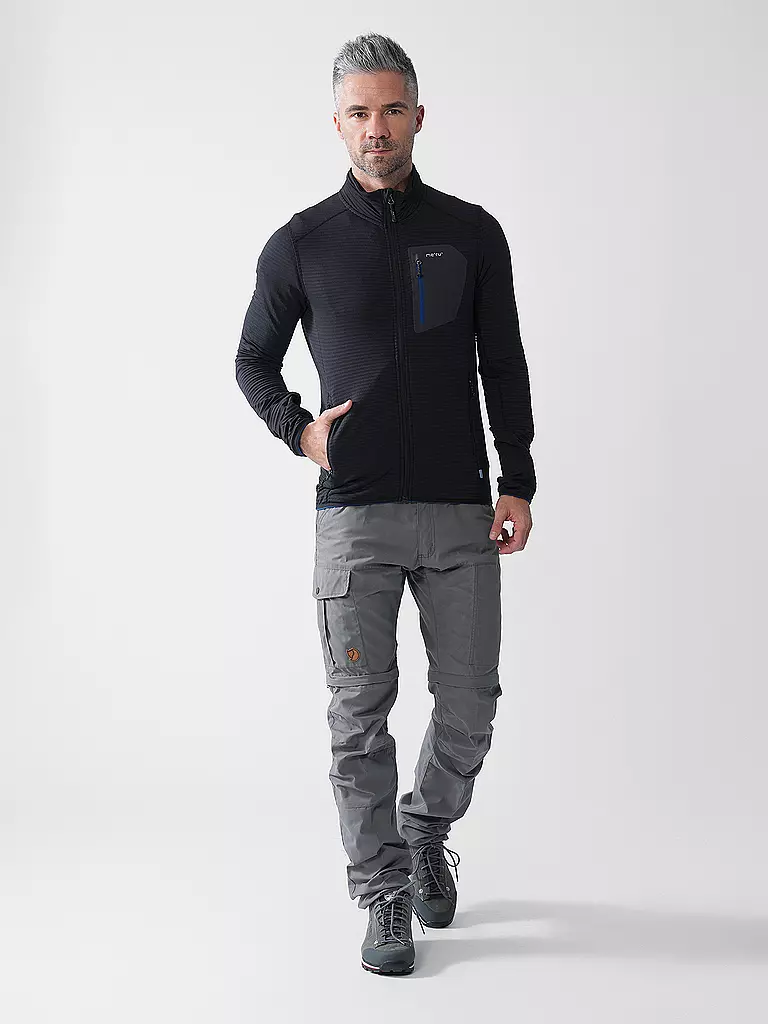 MERU | Giacca in pile da uomo Rudersdal | Nero