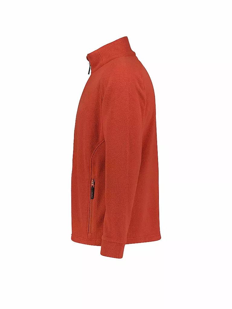 MERU | Giacca in pile da uomo Smethwick | Rosso scuro