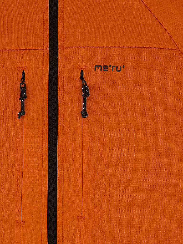 MERU | Giacca in pile da uomo Tyonek con cappuccio | Rame