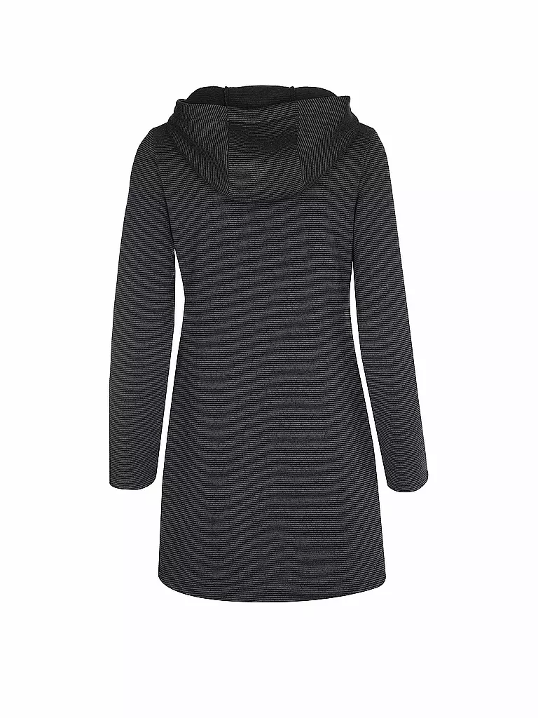 MERU | Giacca in pile lunga da donna Bergen | Nero