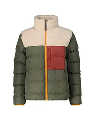 MERU | Giacca invernale da uomo Roskilde in pile teddy | Oliva