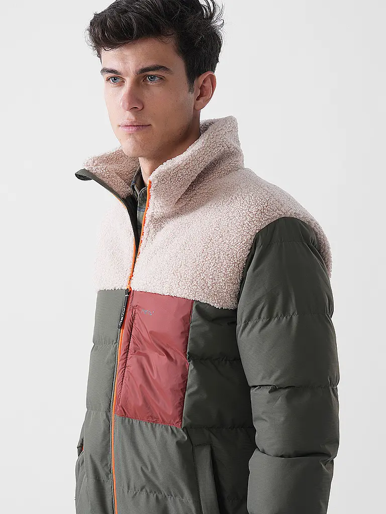 MERU | Giacca invernale da uomo Roskilde in pile teddy |