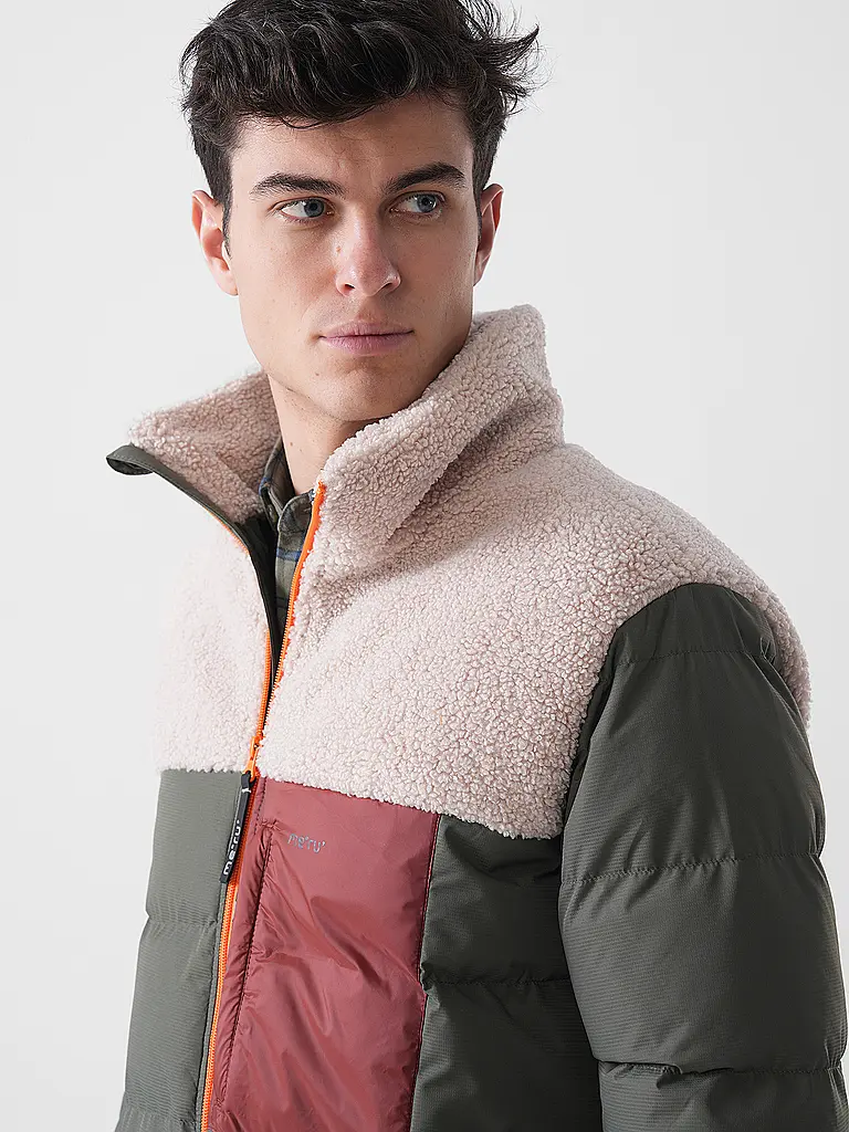 MERU | Giacca invernale da uomo Roskilde in pile teddy |