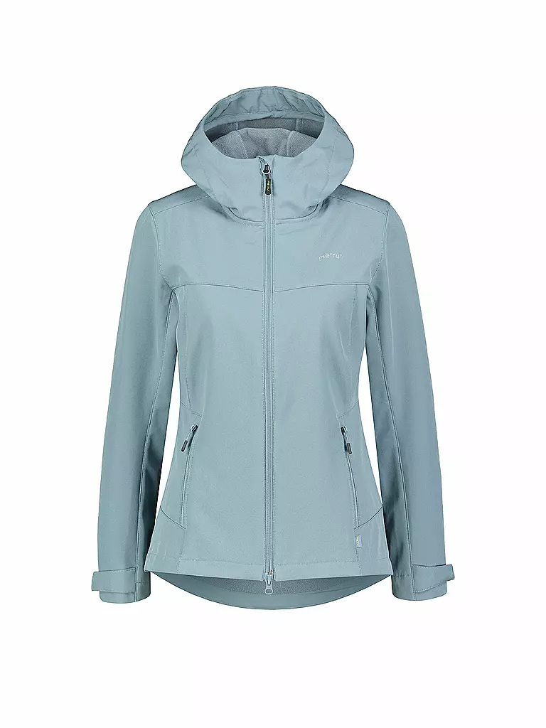 MERU | Giacca softshell da donna Toulouse con cappuccio | Grigio