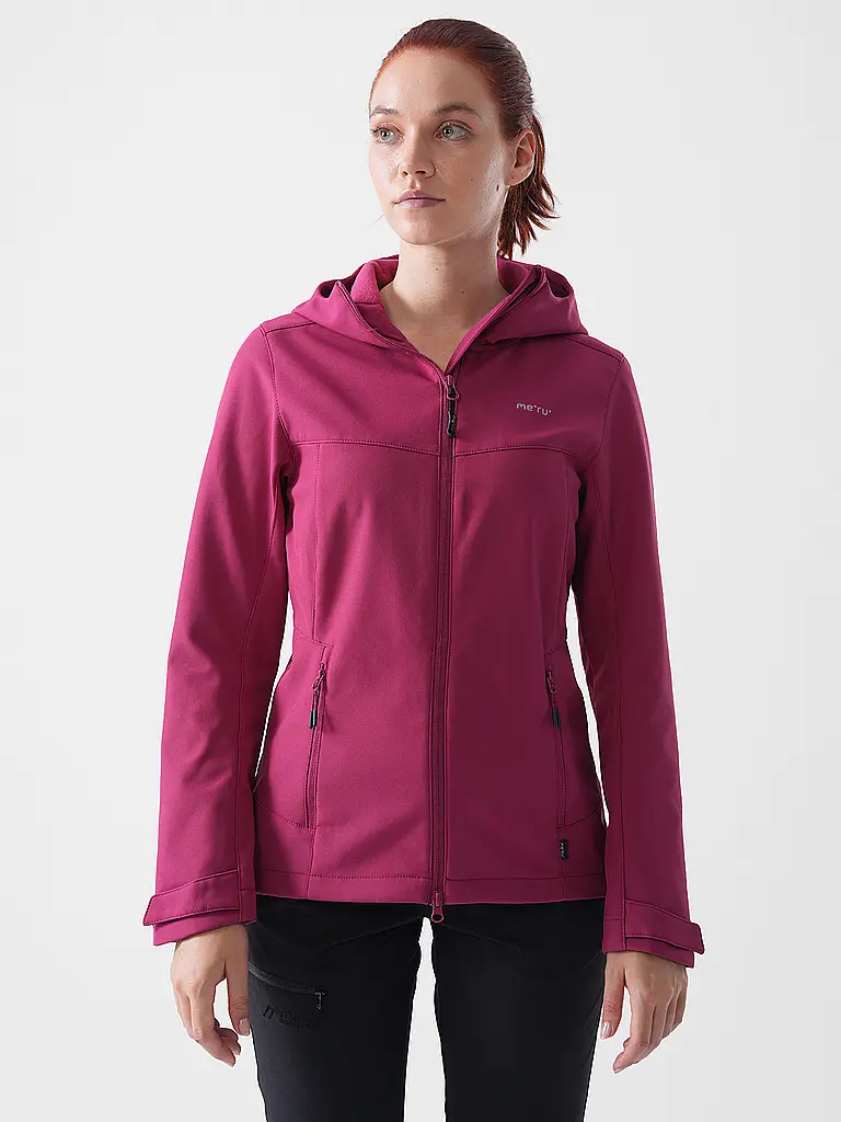 MERU | Giacca softshell da donna Toulouse con cappuccio |