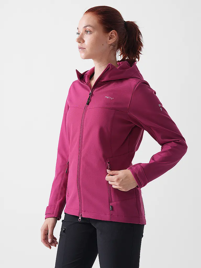 MERU | Giacca softshell da donna Toulouse con cappuccio |