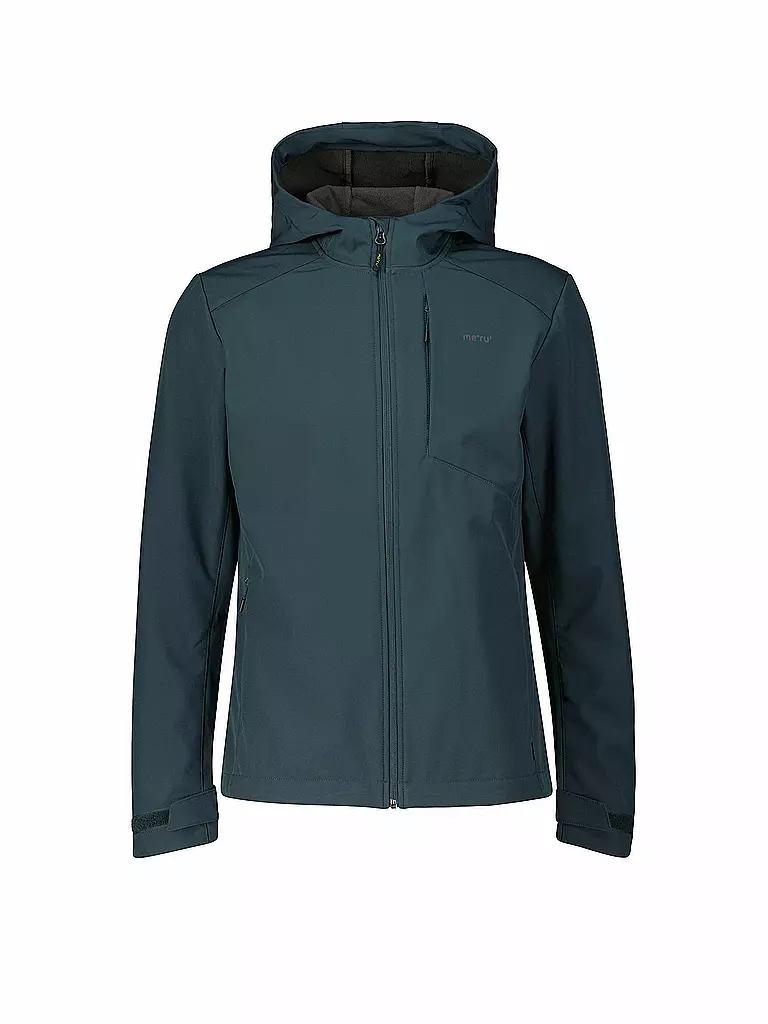 MERU | Giacca softshell da uomo con cappuccio Toulouse | Verde scuro
