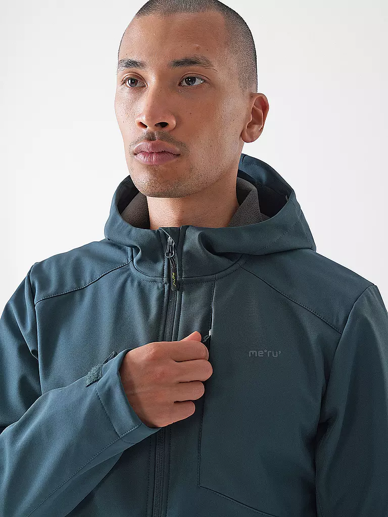 MERU | Giacca softshell da uomo con cappuccio Toulouse |