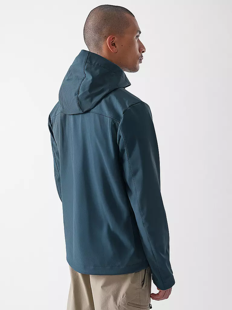 MERU | Giacca softshell da uomo con cappuccio Toulouse |